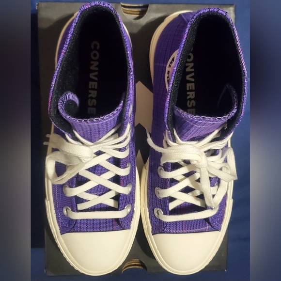 Converse Chuck Taylor All Star Lift Hi, New In Box! Womens 6 - Picture 9 of 14